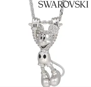 swarovski 스와로브스키 디즈니 미키 목걸이 새상품급!