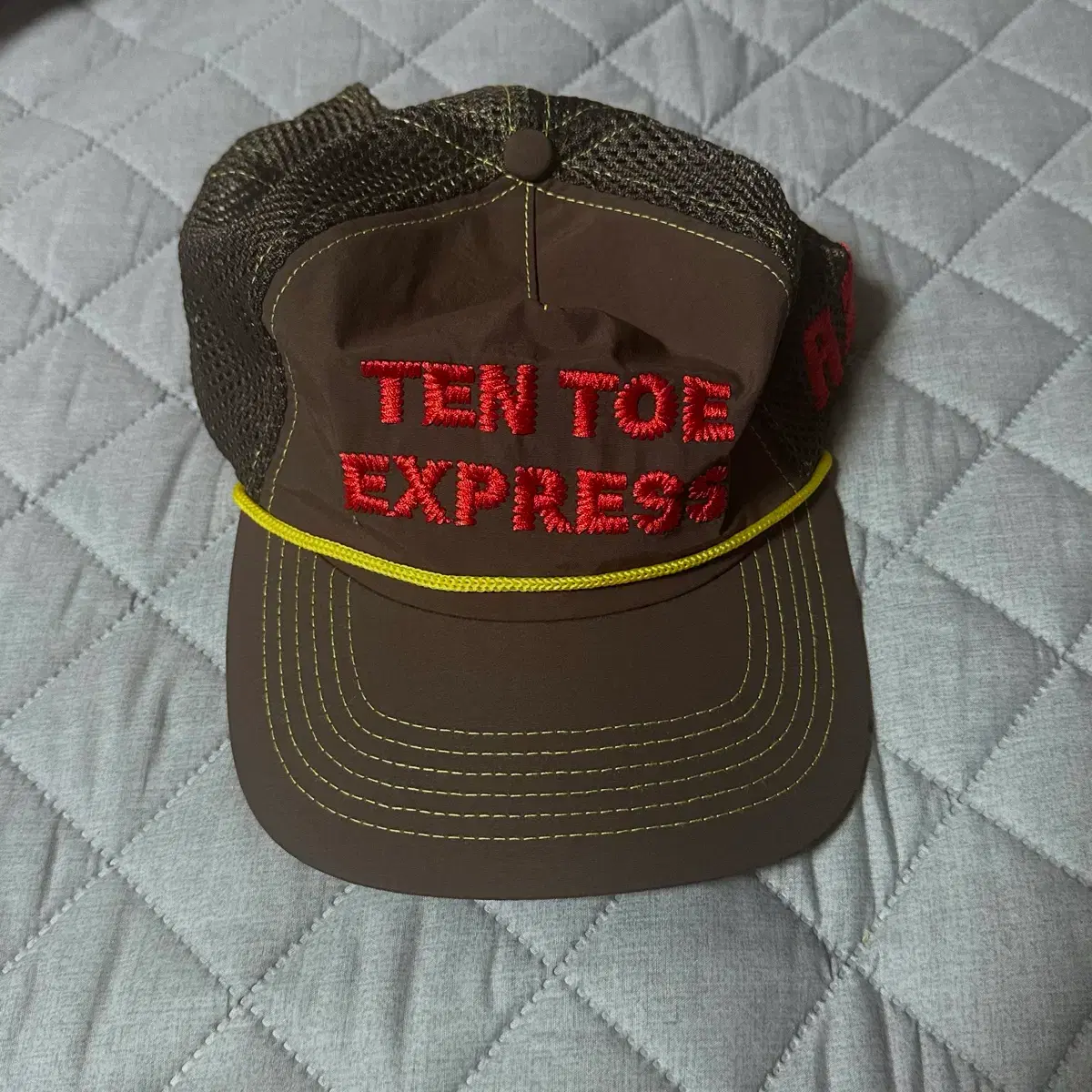 Woodz x Alex zono trucker hat on Bunjang Global Site.