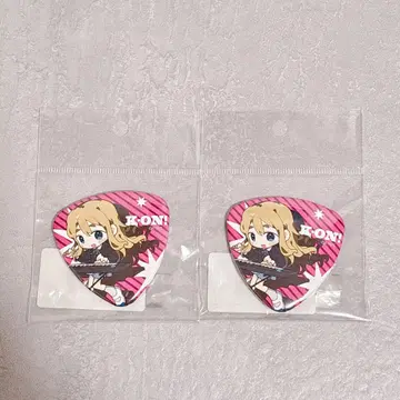 케이온 한정판 신작 피크형 캔뱃지 코토부키 츠무기 2개 세트