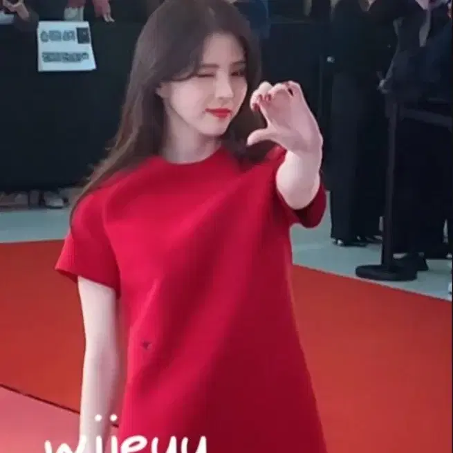 디올 새상품 실루엣 반소매 원피스 34 드레스 사진 3