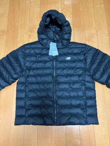 미사용 새상품 뉴발란스 후디드 퍼 자켓 L 사이즈 relaxed