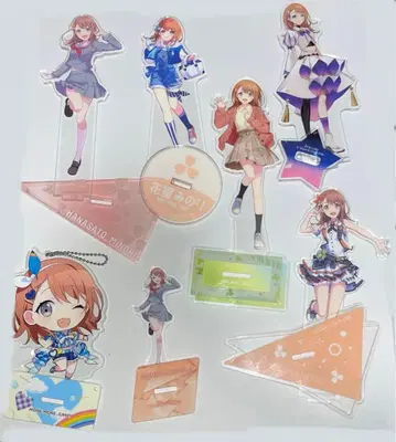 하나사토 미노리 아크릴 스탠드 7점 세트