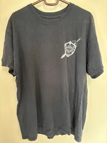 젤다의 전설 닌텐도 공식 구제 의류 티셔츠 블랙 L 사이즈 구하기 어려움