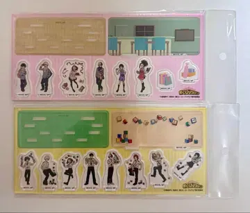 나의 히어로 아카데미아 히로아카 아크릴 디오라마 발렌타인 쌓기 블록