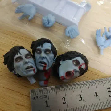 피그마 figma 데이비드 엔게 연 플라이 보이 마추테 좀비 피규어 헤드