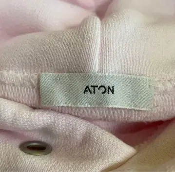 [ ATON ] NATURAL DYE URAKE HOODIE 사이즈 L