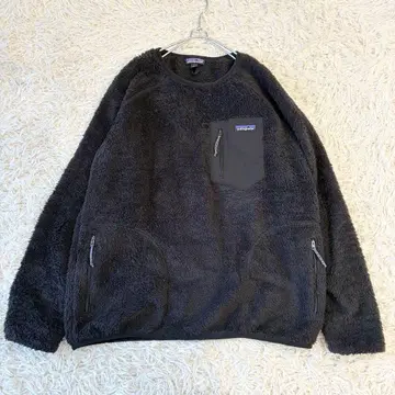 patagonia 파타고니아 로스 가토 크루 L 블랙 플리스