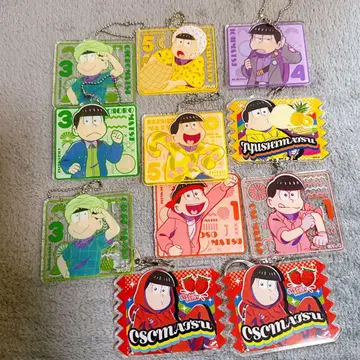 오소마츠 6쌍둥이 chewing gaaaaaam 아크릴 키링