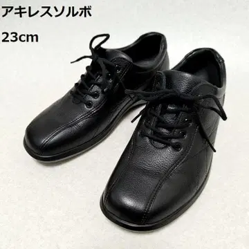 새상품급 아킬레스 솔보 여성용 컴포트 슈즈 23cm 올 블랙