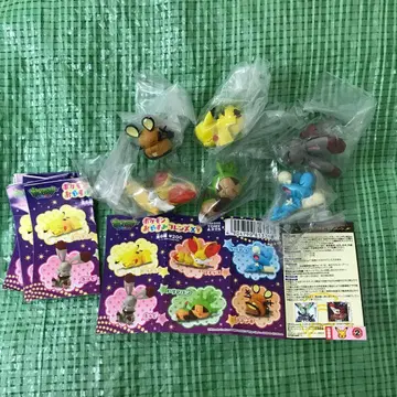 포켓몬 오야스미 프렌즈 XY 피규어 피카츄 케로마츠 데덴네