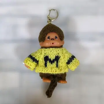 레어! 스웨터 입은 몬치치 키링 종이 택 없음 세키구치