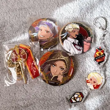 트위스테 스칼라비아 캔뱃지 백참