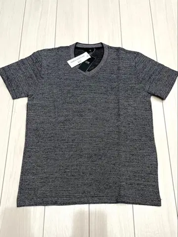 새상품 23구 옴므 V넥 남성용 T셔츠 다크 네이비