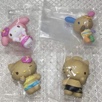 [ 선탠 키티 ] 가챠가챠 모두 함께 외출 바캉스 피규어 마스코트
