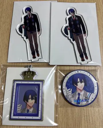 우타프리 원더랜드 히지리카와 마사토 브로콜리 복권 캔뱃지 키링