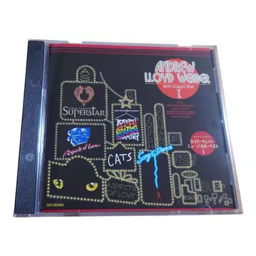[컨디션 최상] 앤드류 로이드 웨버 베스트 컬렉션 1&2 CD