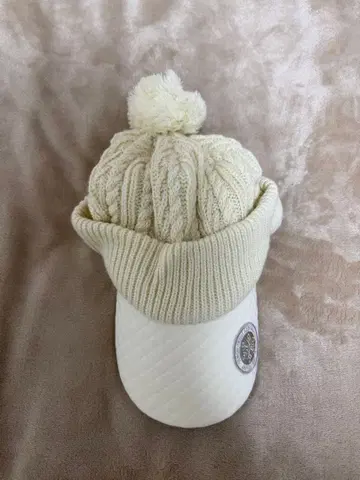 [ 23구 골프 ] 챙 부착 니트 캡