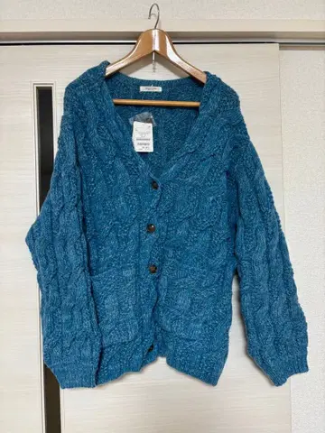 FREAK'S STORE 케이블 니트 가디건 FREE 사이즈