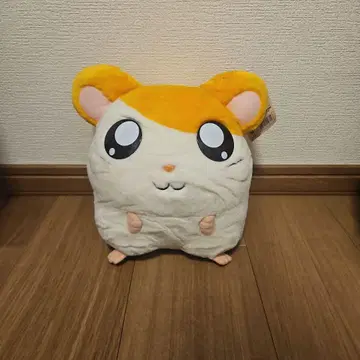 택 포함 레트로 꼬마햄찌 봉제 인형 L 사이즈