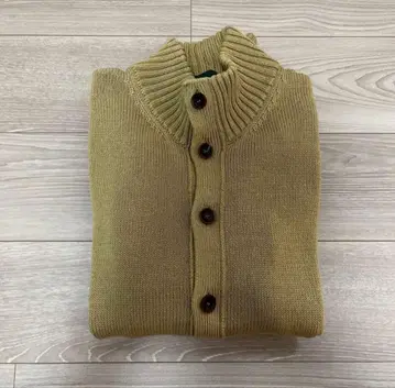 [레어 컬러] ZANONE 스탠드 카라 가디건 CHIOTO 머스타드