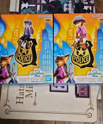 [ 세트 ] 주토피아2 모니터 탑 피규어 주디 닉