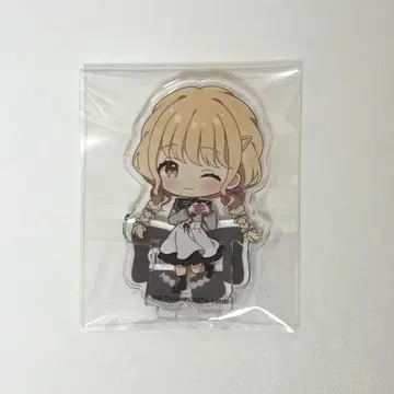 학마스 후지타 코토네 애니카페 콜라보 미니 아크릴 스탠드