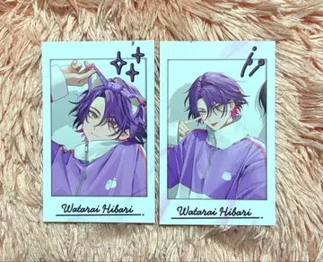 VOLTACTION 파자마 파티 랜덤 폴라로이드풍 카드 와타라이 히바리