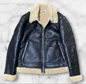 [ ZARA ] 보아 옷깃 B-3 무스탕 자켓