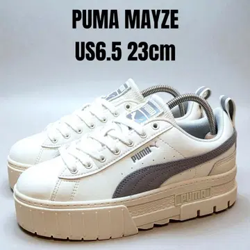 2024년 모델 PUMA MAYZE 푸마 메이즈 23cm 화이트 통굽