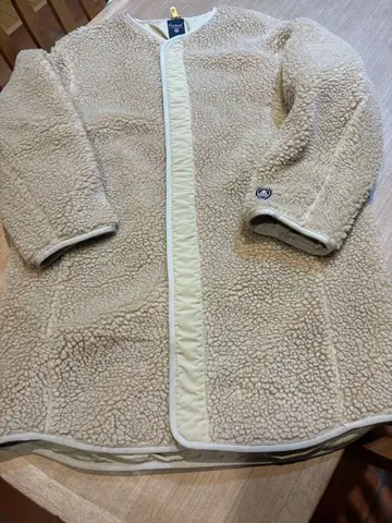 오르치발 노카라 보아 코트 베이지 루즈핏 사이즈 2 롱