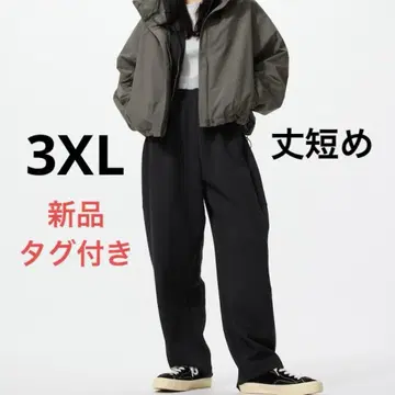 유니클로 드라이 맨투맨 커브 팬츠 짧은 기장