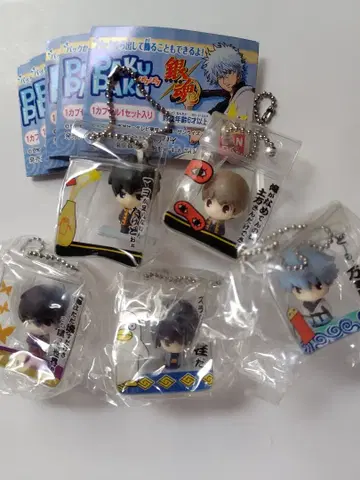 은혼 PAKUPAKU 파쿠파쿠 팩 미니 피규어 전 5종