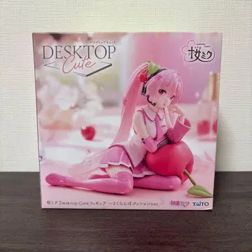 사쿠라 미쿠 데스크탑 큐트 사쿠란보 쿠션 피규어