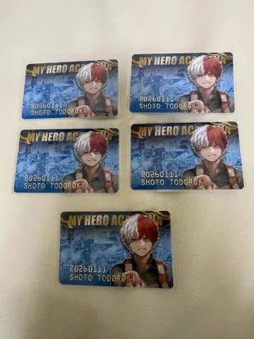 나의 히어로 아카데미아 토도로키 쇼토 생일 컬렉션 카드 2026