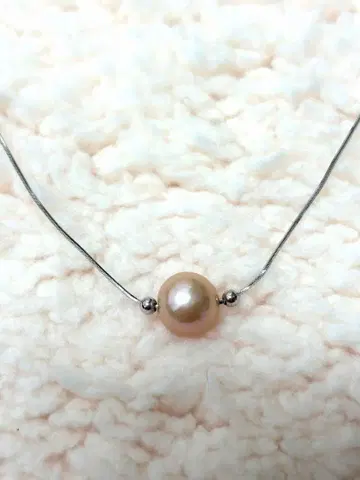진주 실버 925 목걸이