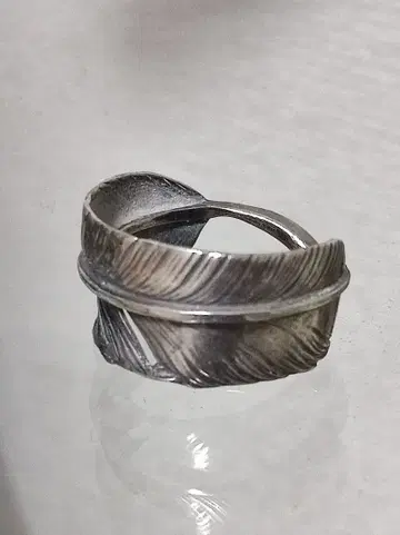 고로즈 goro's 특대형 페더 반지