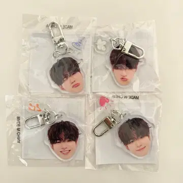 treasure 재혁 얼굴 아크릴 키링 희로애락 컴플리트