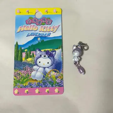 라벤더 여우 홋카이도 한정 키티 참 지역 한정 당시 물품 레어