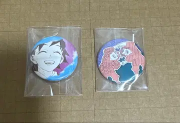 귀멸의 칼날 어린 시절 캔뱃지 푸치 기유 기유&사비토 유소