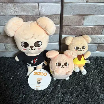 Stray kids PuppyM 승민 봉제 인형 백참 세트
