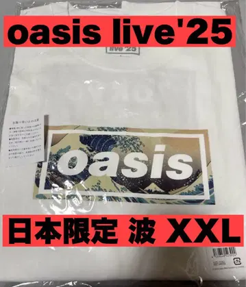 oasis live '25 오아시스 일본 한정판 파도 티셔츠 XXL