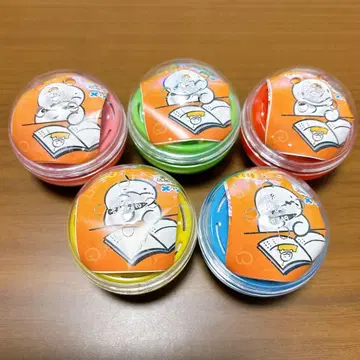 말랑말랑 우주인 메시지 스탬프 전 5종 세트