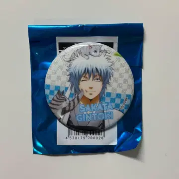 은혼 JF2025 cat ver. 글리터 캔뱃지 사카타 긴토키 백야차