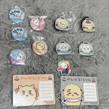 치이카와 x 쿠라스시 캔뱃지 마그넷 키링 카드 300엔/개