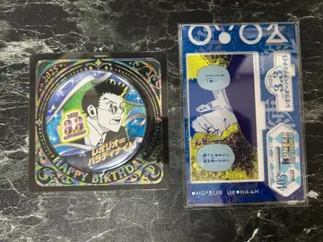 헌터헌터 레오리오 25 벌스데이 캔뱃지 디오라마 바즈데이