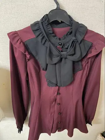 [초레어] Secret Honey 시크릿허니 셋업 와인 레드 빨간색