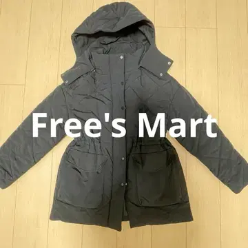 컨디션 최상 Free's Mart 프리즈마트 다운 자켓 블랙