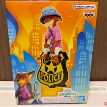 주토피아2 닉 와일드 모니터 탑 피규어