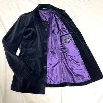 [ 새상품급 ] 토네이도 마트 자켓 블루종 벨로아 y2k 광택 블랙 L