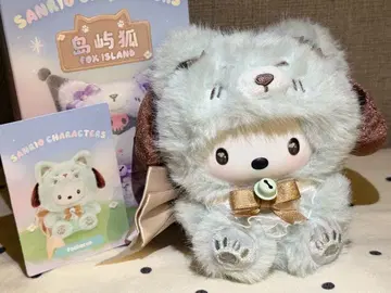 MINISO 폭스 아일랜드 마스코트 키링 포차코